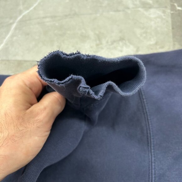 Vintage Steve Barrys Navy Midshipmen Hoodie Mens 2XL XXL Pullover Sweatshirt - Picture 6 of 13